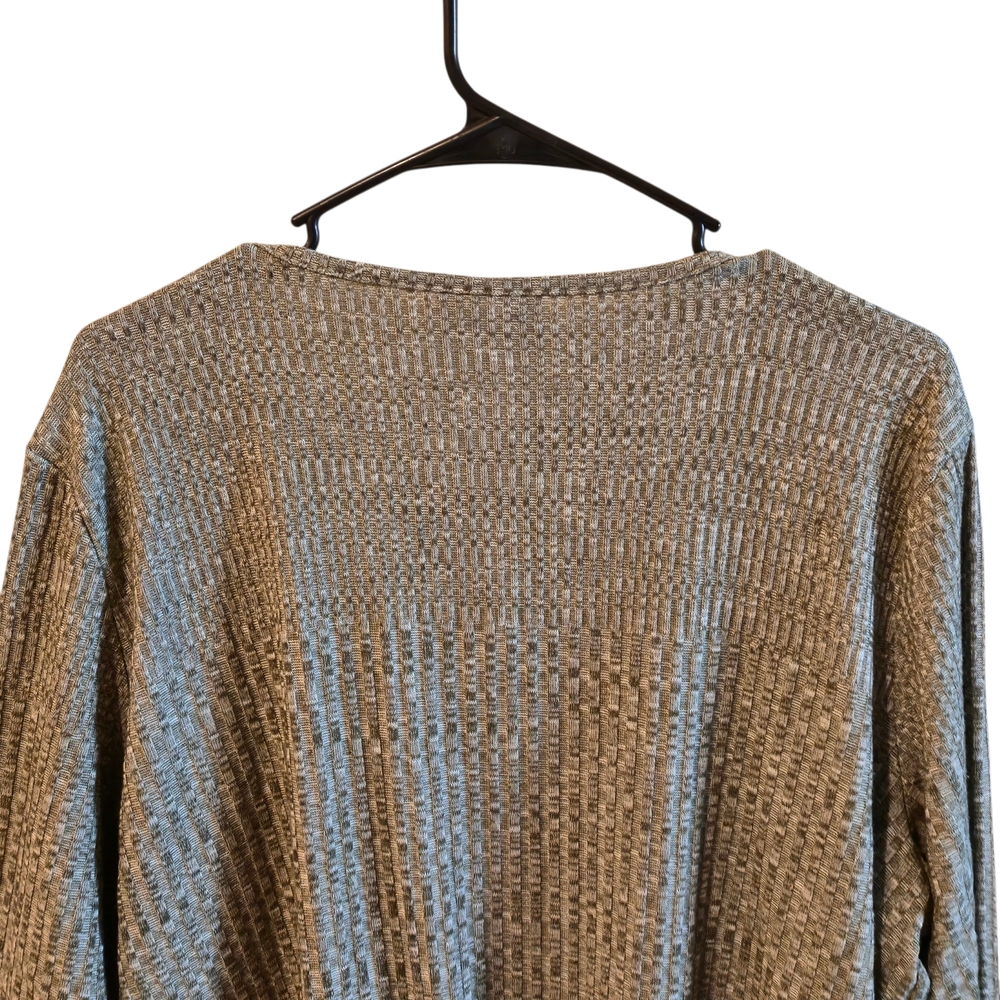 Alfred Dunner‎ Textured Tan Sweater - Picture 9 of 10